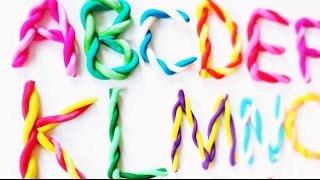 PlayDoh ABC Auger  Learning the Alphabet with Play Doh  Easy Idea Channel [upl. by Aninotna325]