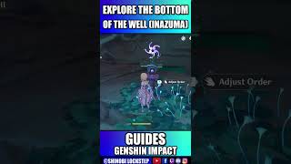 Explore the Bottom of the Well Genshin Impact Byakko Plain shorts [upl. by Airotahs]