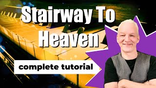 Stairway To Heaven Led Zeppelin Piano Tutorial Complete Song [upl. by Loredana]