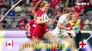 WINNER TAKES ALL as worlds best COLLIDE  Canada v England  Full Match Replay  WXV 1 2024 [upl. by Golub]