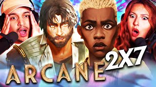 ARCANE SEASON 2 EPISODE 7 REACTION  EKKO IS DOING THE THING  2X7  FIRST TIME WATCHING  REVIEW [upl. by Wenonah]