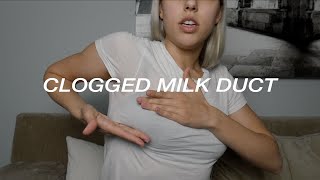 HOW TO CLEAR A CLOGGED MILK DUCT for Breastfeeding Moms Fast and Effective natural remedies [upl. by Romelda928]