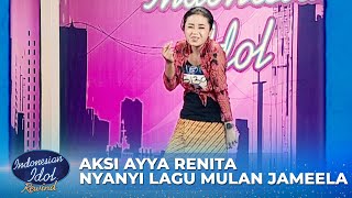 Lucunya Renita Dwi Cahya Nyanyi Lagu Mulan Jameela  IDOL REWIND 2024 [upl. by Bailie]