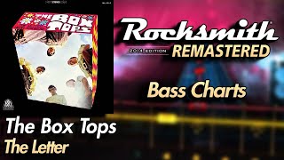 The Box Tops  The Letter  Rocksmith® 2014 Edition  Bass Chart [upl. by Acyssej490]