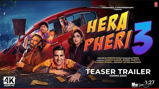 HERA PHERI 3  Trailer  Akshay Kumar  Suniel Shetty  Paresh Raval  Kiara Rashmika M New Video [upl. by Ambie]