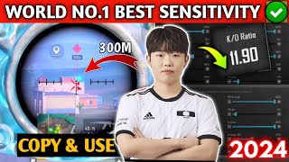 OSAL USED NEW SENSITIVITY FOR PMGC 🥵  OSAL PUBG SENSITIVITY SETTING  PUBG  BGMI [upl. by Paver]