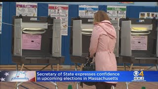 Secretary Of State Expresses Confidence In Upcoming Massachusetts Elections [upl. by Macur]