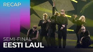 Eesti Laul 2024 Estonia  SemiFinal  RECAP [upl. by Iramo]