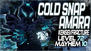 Cold Snap Amara  HIGHEST GUN DAMAGE Amara Build  Mayhem 10 Kensei Cryo Build Showcase amp Guide [upl. by Eolande794]