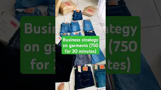 Garments business strategy 750 for 30 minutes 9230222490shorts [upl. by Doerrer]