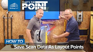 Thats The Point  Save Your Scan Data As Layout Points [upl. by Champ]