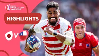 Japan Blossom in Toulouse  Japan v Chile  Rugby World Cup 2023 Highlights [upl. by Chao]