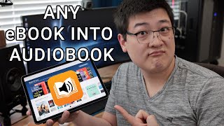 Make Any eBook an Audiobook on iPad or iPhone [upl. by Aid]