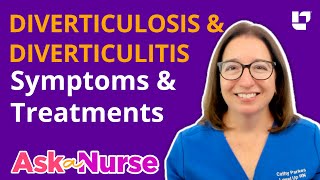 Diverticulosis amp Diverticulitis Symptoms amp Treatments  Ask A Nurse  LevelUpRN [upl. by Hamrah700]