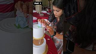 engagement cake for sister😍cake caketown ytshorts subscribe vlog minivlog cakedesign ishwari [upl. by Araas]