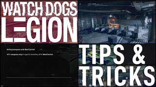 Watch Dogs Legion  Tips amp Tricks  Getting weapons with Mind Control [upl. by Joli633]