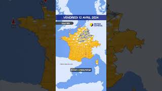 Météo du Jeudi 11 au Samedi 13 Avril 2024 [upl. by Asilanom608]