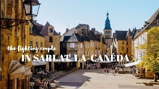 SarlatlaCanéda France  Vlog Walking Tour to Discover the Medieval Heart of Dordogne 4K [upl. by Ermina]