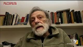 Coronavirus Gino Strada quotFabbriche di armi ancora aperte è un crimine socialequot [upl. by Nyrac]