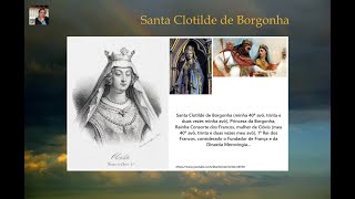 Santa Clotilde de Borgonha Rainha dos Francos por António Carlos Janes Monteiro [upl. by Annot]