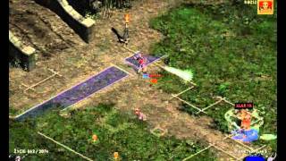 Diablo II  PvP1v1 Bow Amazon vs Barb  PCL [upl. by Nirad]