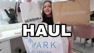 HAUL  BERSHKA STRADIVARIUS PRIMARK [upl. by Sucramat633]