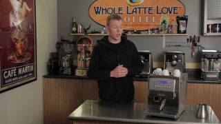 Gaggia Titanium overview from Whole Latte Love [upl. by Starr]