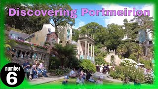 Portmeirion  A beautiful Italian Village in gorgeous North Wales  The Prisoner filmed here also [upl. by Aryek]