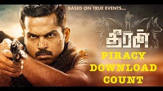 Theeran Adhigaram Ondru 2017 Tamil Movie Download Count  Tamilrocker [upl. by Onaivlis]