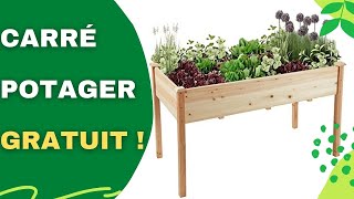 Créer son carré potager avec de la récupération [upl. by Ahiel]