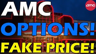 AMC OPTIONS TRAP FAKE PRICE Short Squeeze Update [upl. by Hibbitts]