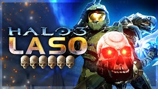 The Hardest Halo 3 Achievement  LASO Master  Legendary All Skulls On [upl. by Yttel]