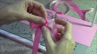 Zutter BowItAll Tutorial  Double Tail Bows with Really Reasonable Ribbon [upl. by Arlee]