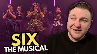 SIX THE MUSICAL performing on JAMES CORDEN  Musical Theatre Coach Reacts [upl. by Valer233]