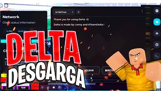 👻EL MEJOR EXPLOIT PARA ROBLOX  PC Y CELULAR  DELTA ✨ [upl. by Otreblig268]