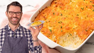 Easy Hashbrown Casserole Recipe [upl. by Einwahs]