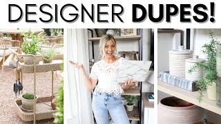 GET THE HIGHEND LOOK FOR LESS  HOME DECORATING IDEAS  DECOR DESIGNER DUPES [upl. by Kcirej]