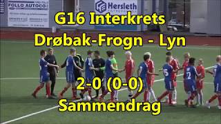 Interkrets DrøbakFrogn  Lyn 20 00 SAMMENDRAG [upl. by Akihsan]