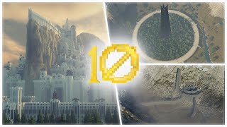 The Lord of the Rings in Minecraft Celebrating 10 years of building [upl. by Else]