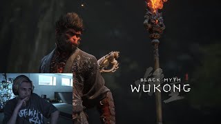 xQc Reacts to Black Myth Wukong  Final Trailer [upl. by Philippe]