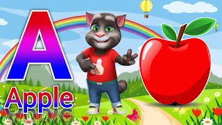 ABC Phonic Song  Toddler Learning Video Songs A for Apple Nursery Rhymes Alphabet Song for kids [upl. by Estele]