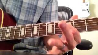 Talking Heads Burning Down The House Guitar Lesson [upl. by Tower]