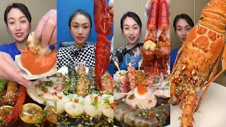 Yummy 149 Eat Oyster 🦪 🦪 Shrimp 🦞🦞 seafood 🦐 🦐  mukbang seafood yummyfood [upl. by Alper]