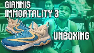 Giannis Immortality 3 Unboxing [upl. by Brodeur]