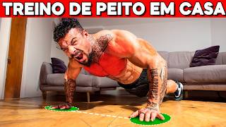 Treino de Peito EM CASA Para Crescer o Peito Rápido [upl. by Deutsch]