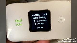 Zain E5785 Unlock 4G Speed [upl. by Brew73]