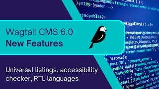 Quick Video Tour of Wagtail CMS 60  Universal listings RTL languages and more [upl. by Sollie]