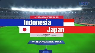 AFC Asian Qualifiers road to 26 Exhibition Match Indonesia vs Japan PES 2017 mod 20242025 [upl. by August]