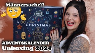 Männersache 🤓 Balea MEN Adventskalender 2024 Unboxing [upl. by Saenihp]