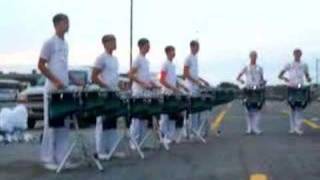 DCI Phantom Regiment drumline double beat 73007 [upl. by Eeraj]